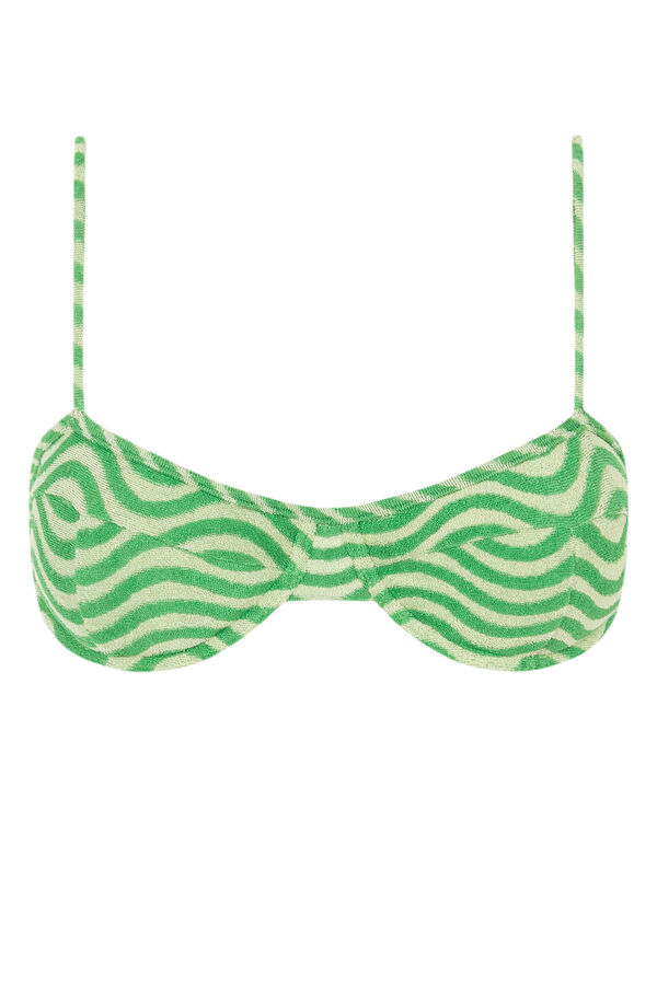 Womensecret Samba balconette bikini top printed