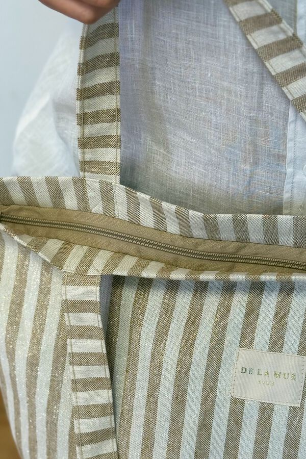 De La Mur Bolsa Grande Cremallera Lumos amarillo