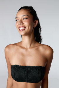 Black Limba Sujetador Bandeau Vanya Black