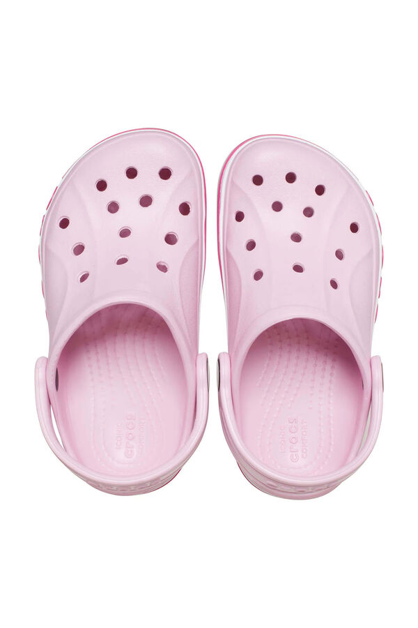 Womensecret Zuecos Crocs niños rosa