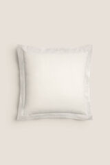 Womensecret Cotton linen cushion cover Bijela
