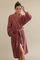Womensecret Cotton towelling bathrobe pink