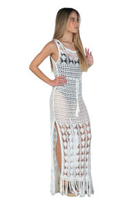 Kbas Vestido crochet poliester