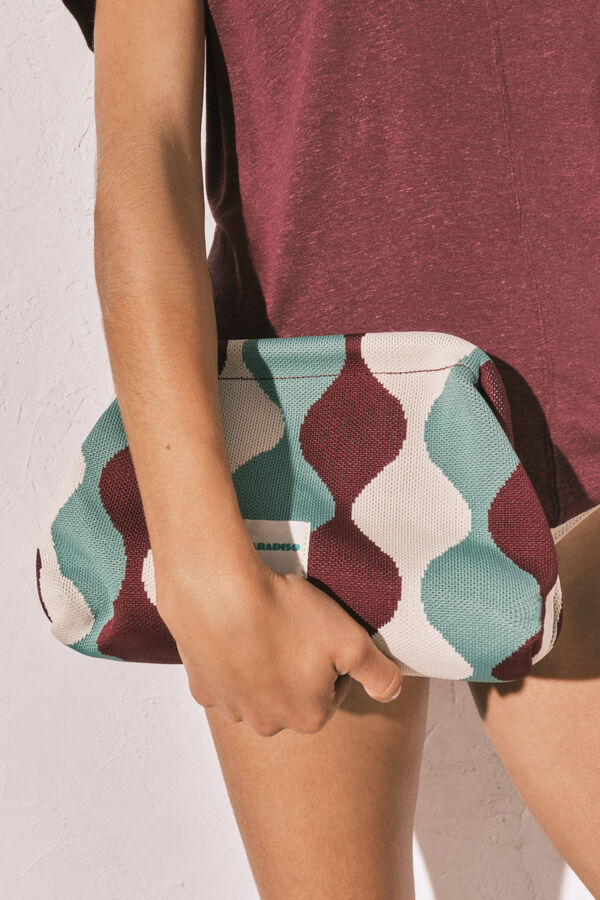 Women'secret Multicoloured jacquard large vanity case printed