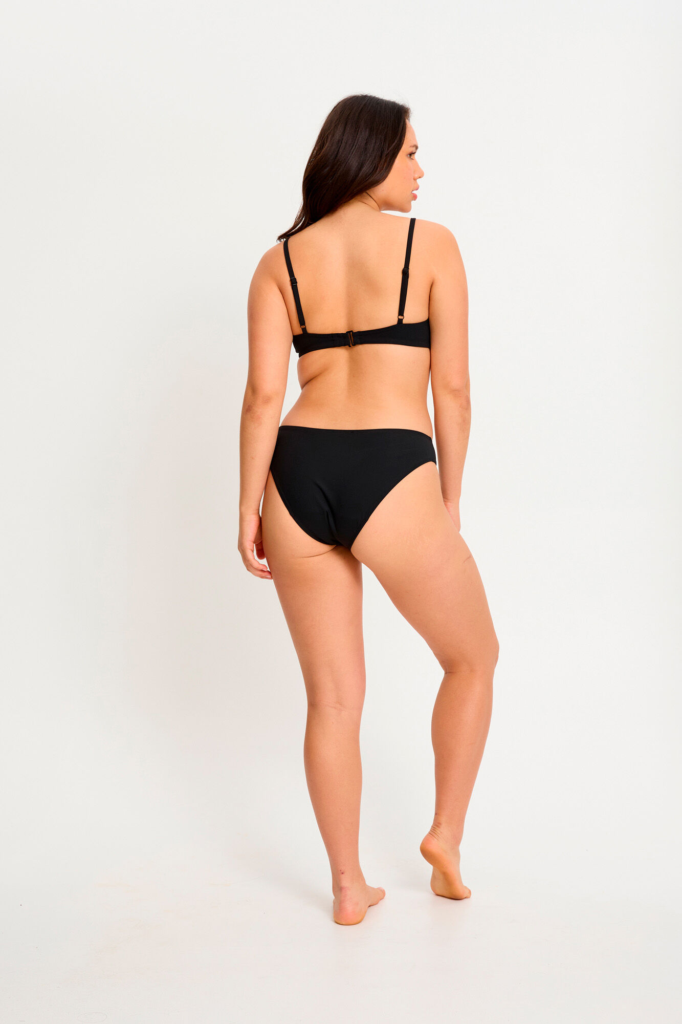 Modibodi Black bamboo classic boyshort moderate to heavy period panty