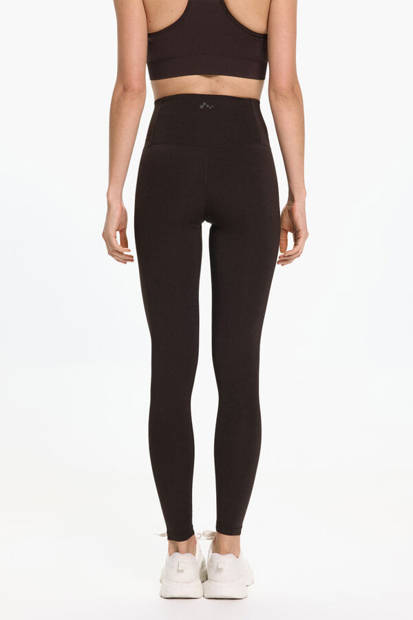 Only Play Legging JAM tiro extra alto marr&oacute;n