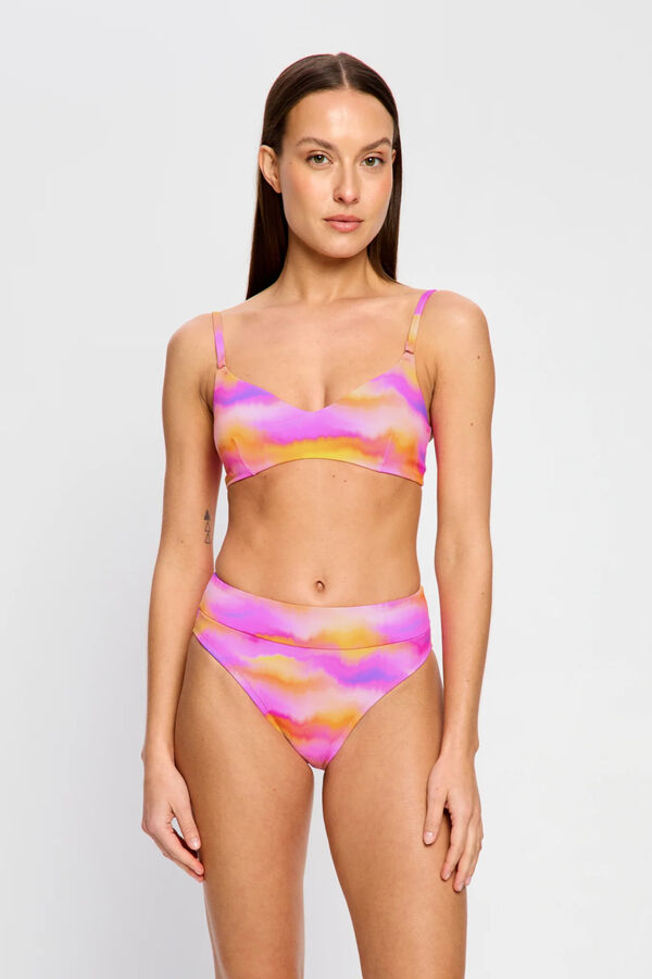 Modibodi Braga bikini menstrual alta estampado