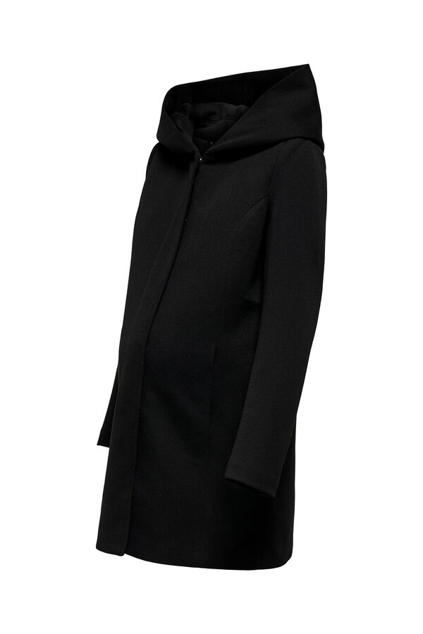 Womensecret Maternity coat with hood Schwarz