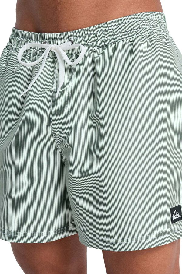 Quiksilver Striped waterproof swimwear green