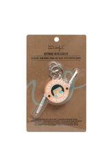 Womensecret Key ring with phone charging cable - Get ready, world! rávasalt mintás