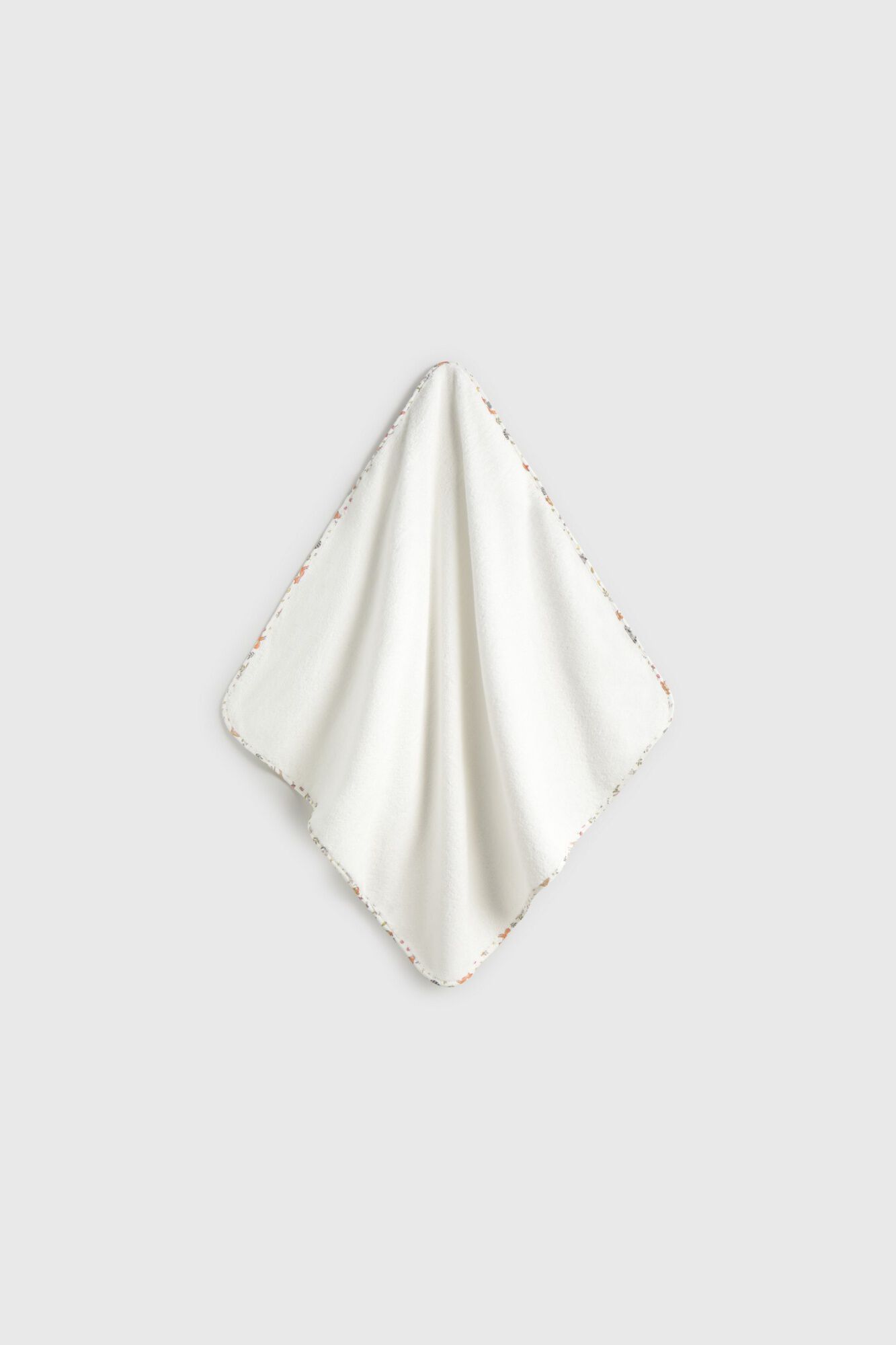 Textura Forest print hooded towel