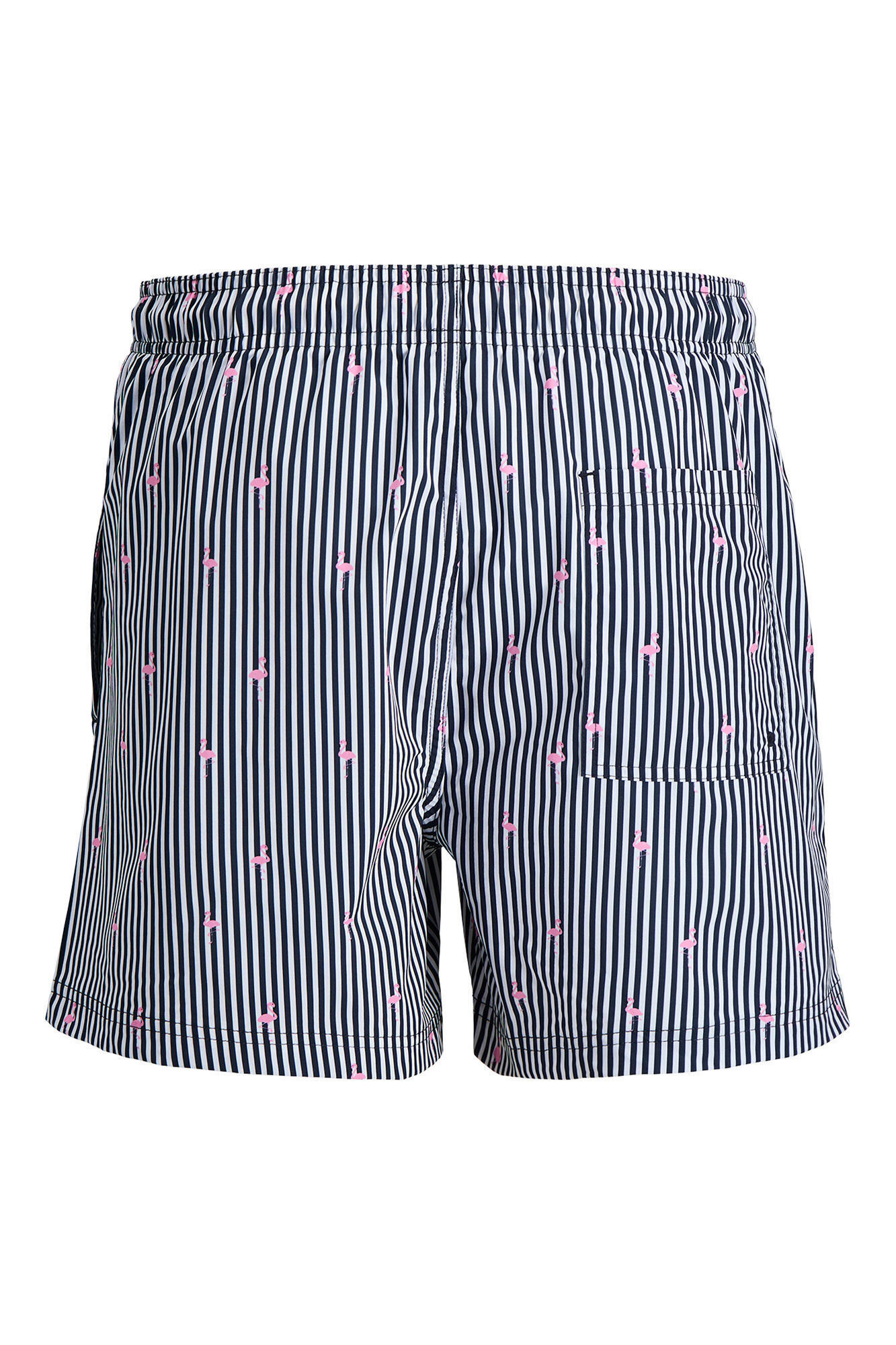 Jack & Jones Fato de banho estampado &agrave;s riscas com logo