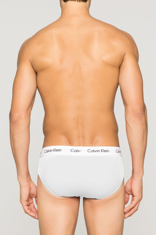 Womensecret Calvin Klein cotton briefs with waistband blanc