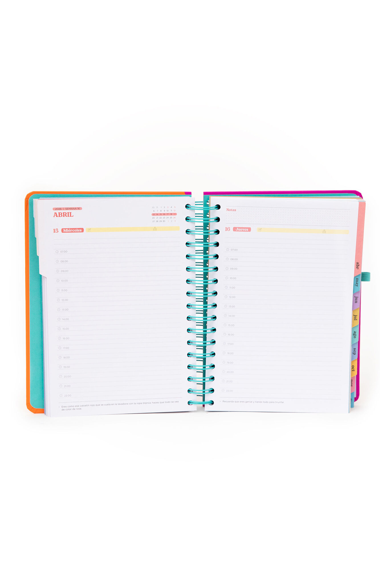 Mr. Wonderful Agenda Wonder 2026 Diaria - Sigue intent&aacute;ndolo