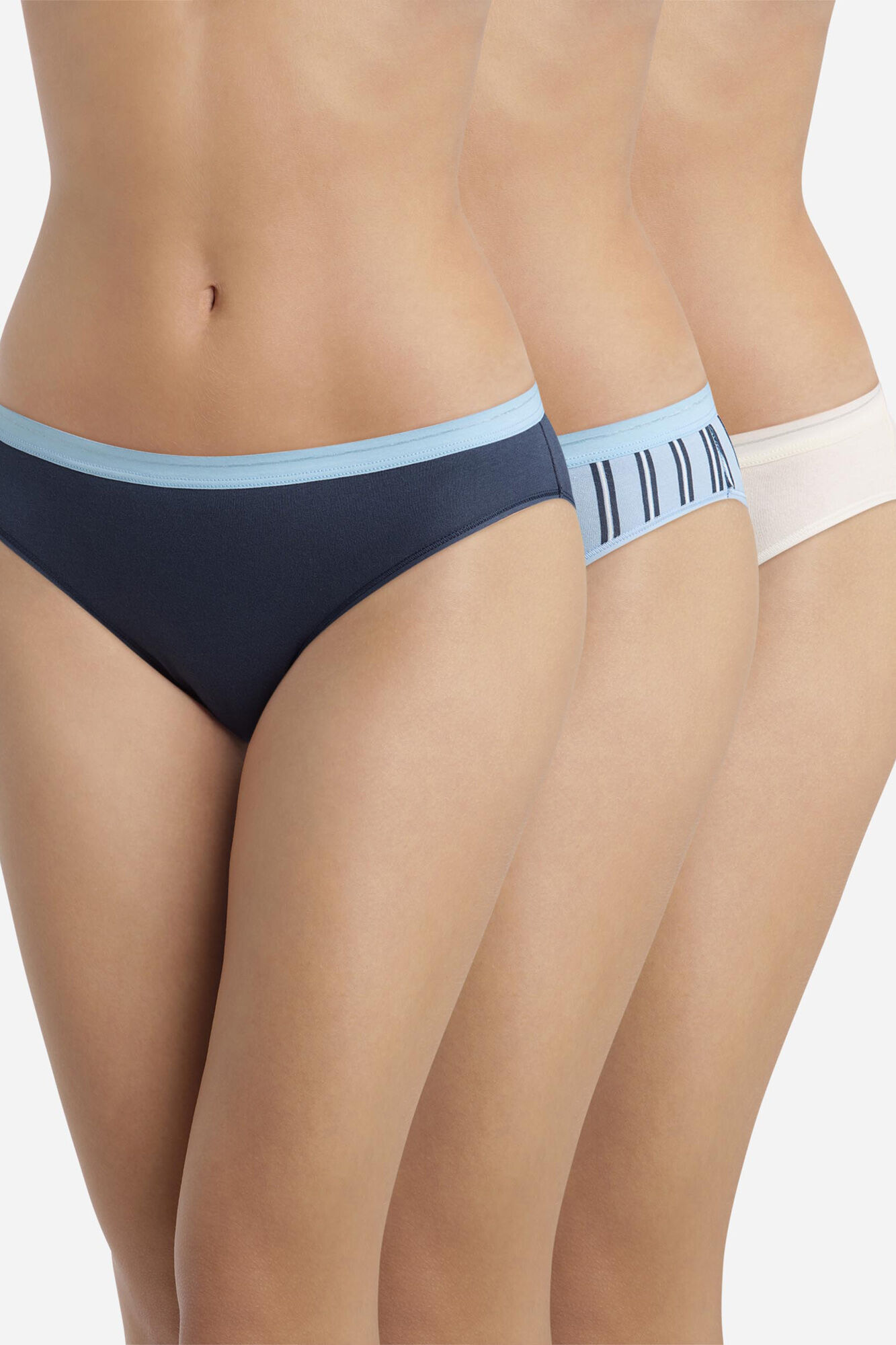 DIM Pack de 3 bragas DIM x In&egrave;s de La Fressange