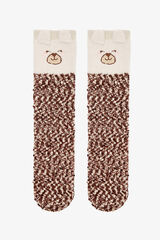 Penti Los calcetines midi Sleepy Bear marfil