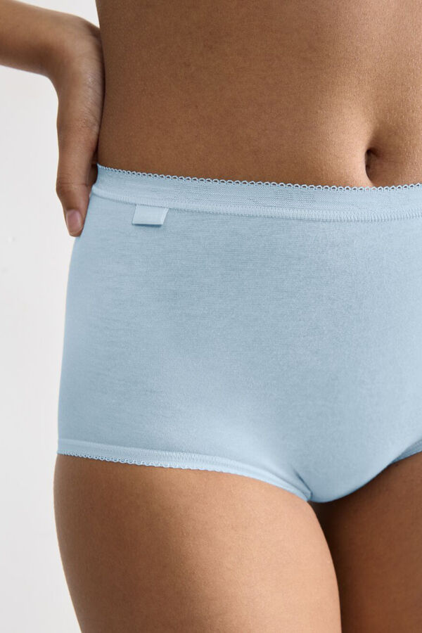 Sloggi Pack 3 bragas altas sin costuras estampado