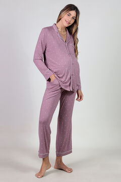 Womensecret Pyjama set with heart design imprimé