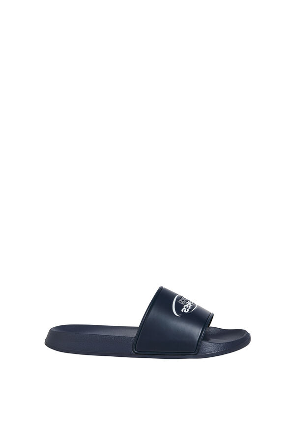 Jack & Jones Chancla de pala retro logo azul