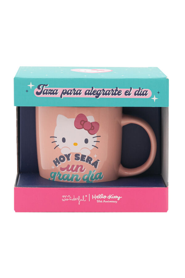 Womensecret Taza Hello Kitty x Mr. Wonderful printed