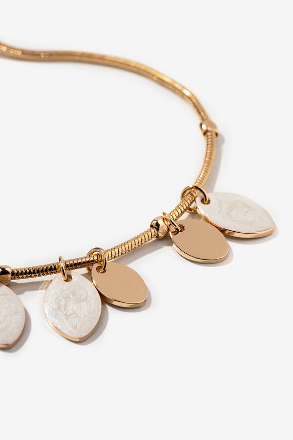 Vilanova Pulseira com Pingentes Esmaltados branco