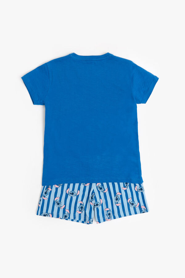 Admas Disney Stitch Waves Short Pajamas blue