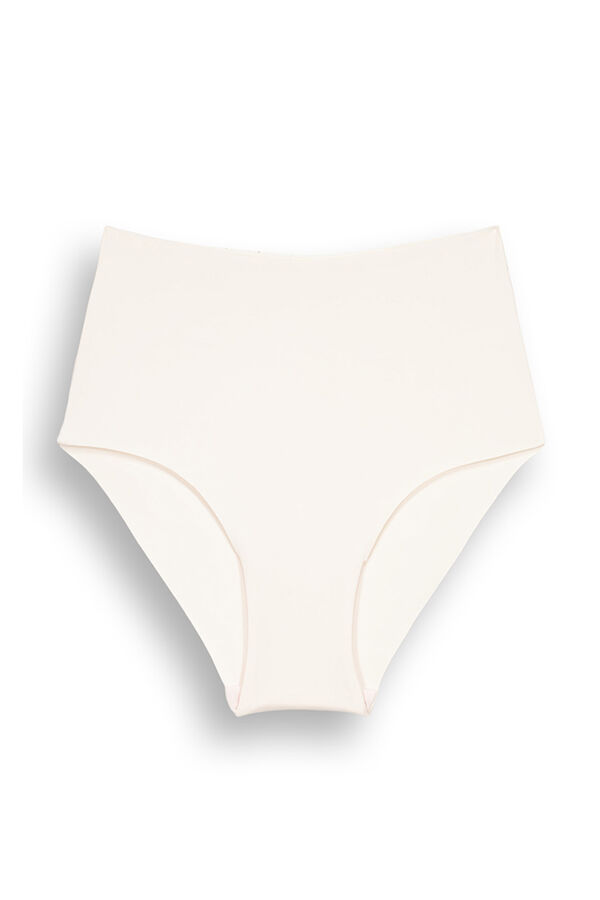 Womensecret Pink Clean Cut high-waist panty pink