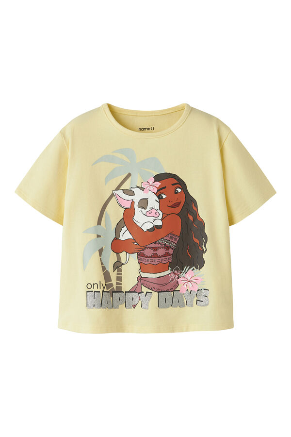 Name it Vaiana M&auml;dchen-Kurzarm-Shirt mit Print