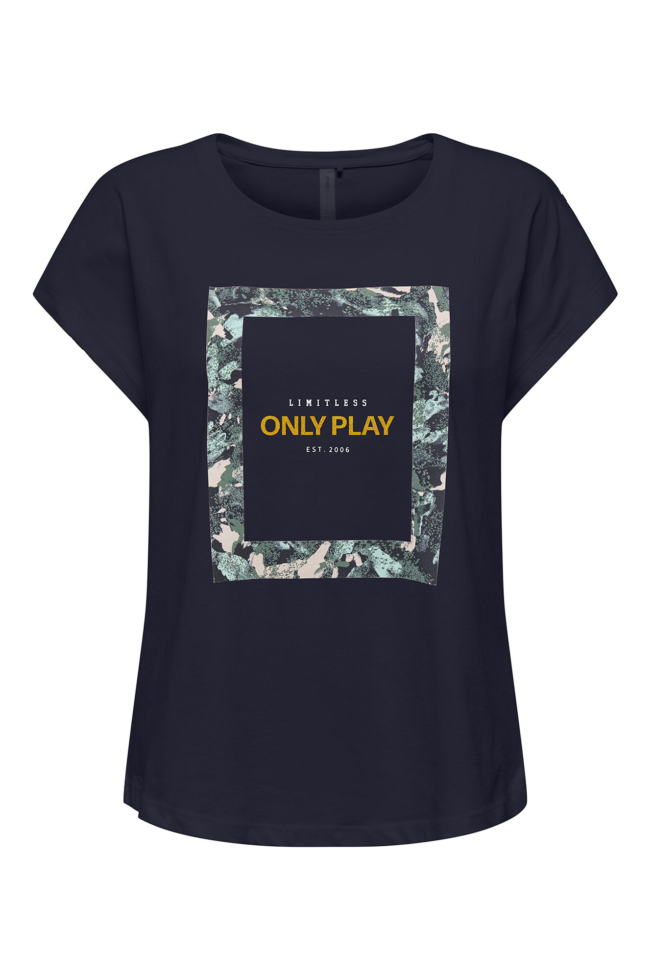 Only Play Bio-Baumwoll-Kurzarm-T-Shirt