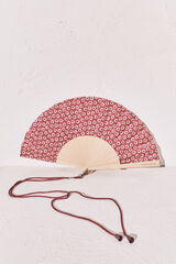 Women'secret Bicolour printed maroon fan brown