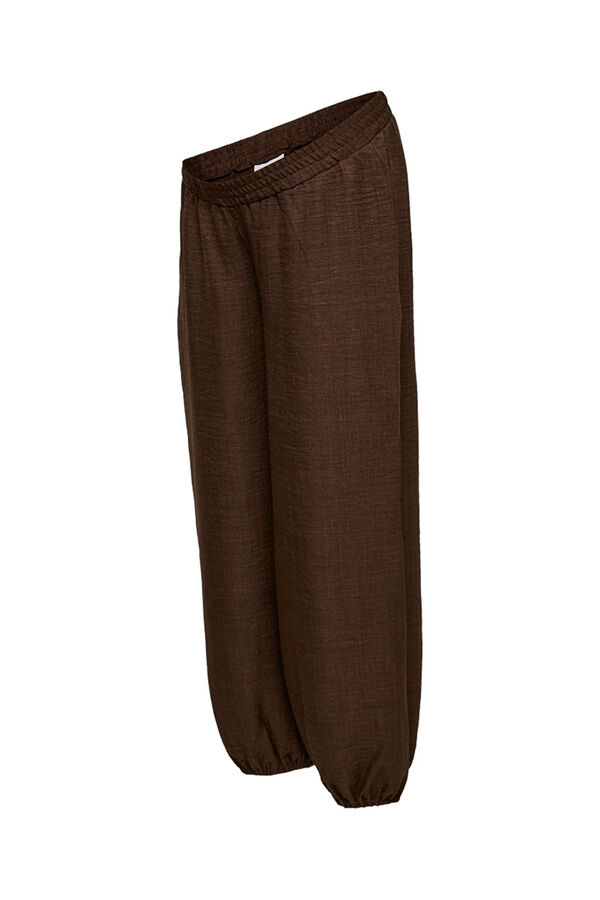 Mamalicious Pantal&oacute;n largo balloon marr&oacute;n