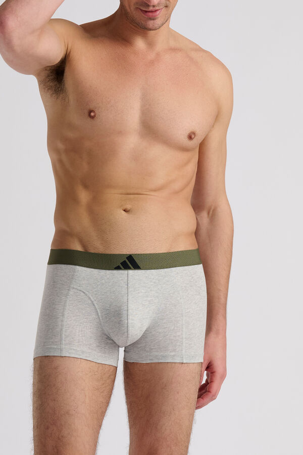 Adidas Pack of 3 logo boxers printed