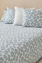 Womensecret Leaf print cotton duvet cover kék