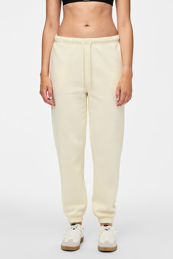 Pieces Trainingshose Braun