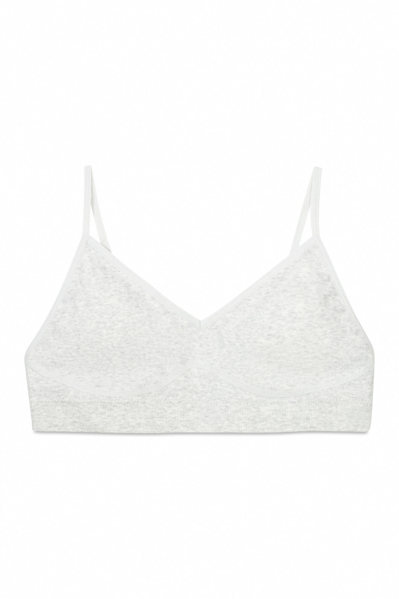 grey bralette top
