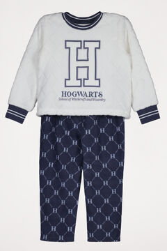 Womensecret Pyjama long enfant polaire Harry Potter  beige