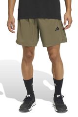 Adidas Pantal&oacute;n corto t&eacute;cnico logo marr&oacute;n