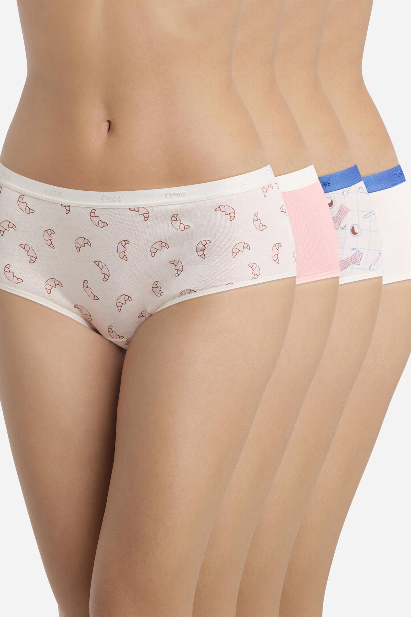 DIM Pack de 4 b&oacute;xers DIM Pockets Coton