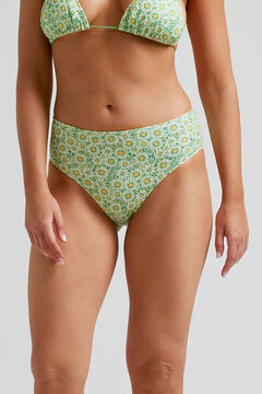 Womensecret Lupita high waist bikini bottoms printed