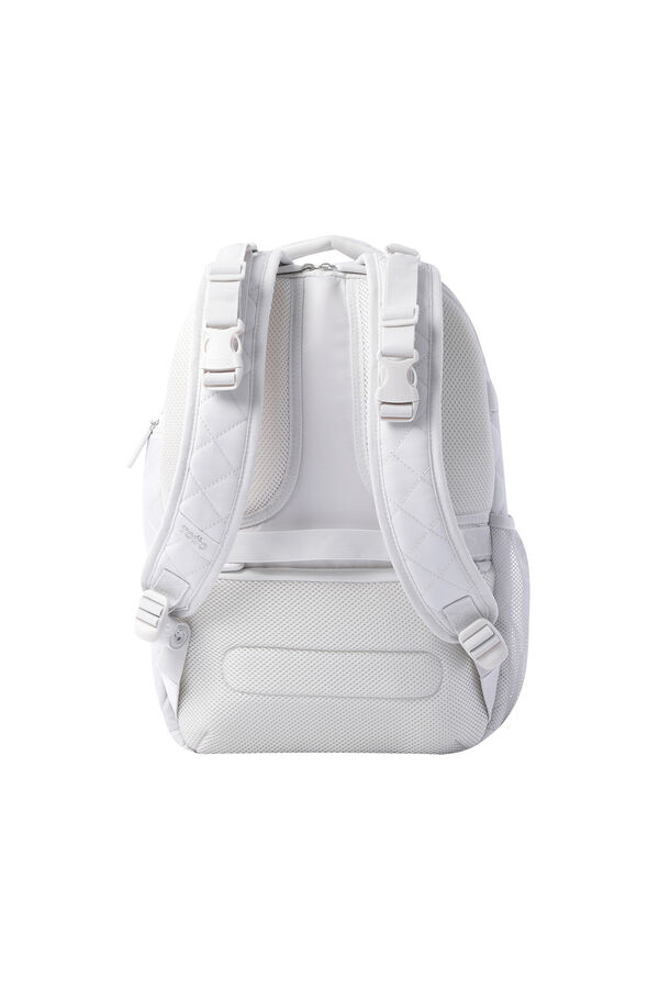 Totto Mochila "maternity"  Babybao 2.0 - Blanco blanco