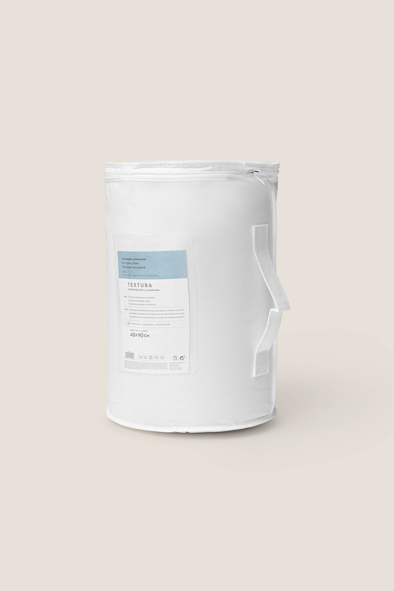 Textura Kissen Anti-Feinstaubmilben-Faser mittlerer H&auml;rte 