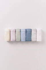 Women'secret Paket od 7 klasičnih pamučnih gaće sa logo Print