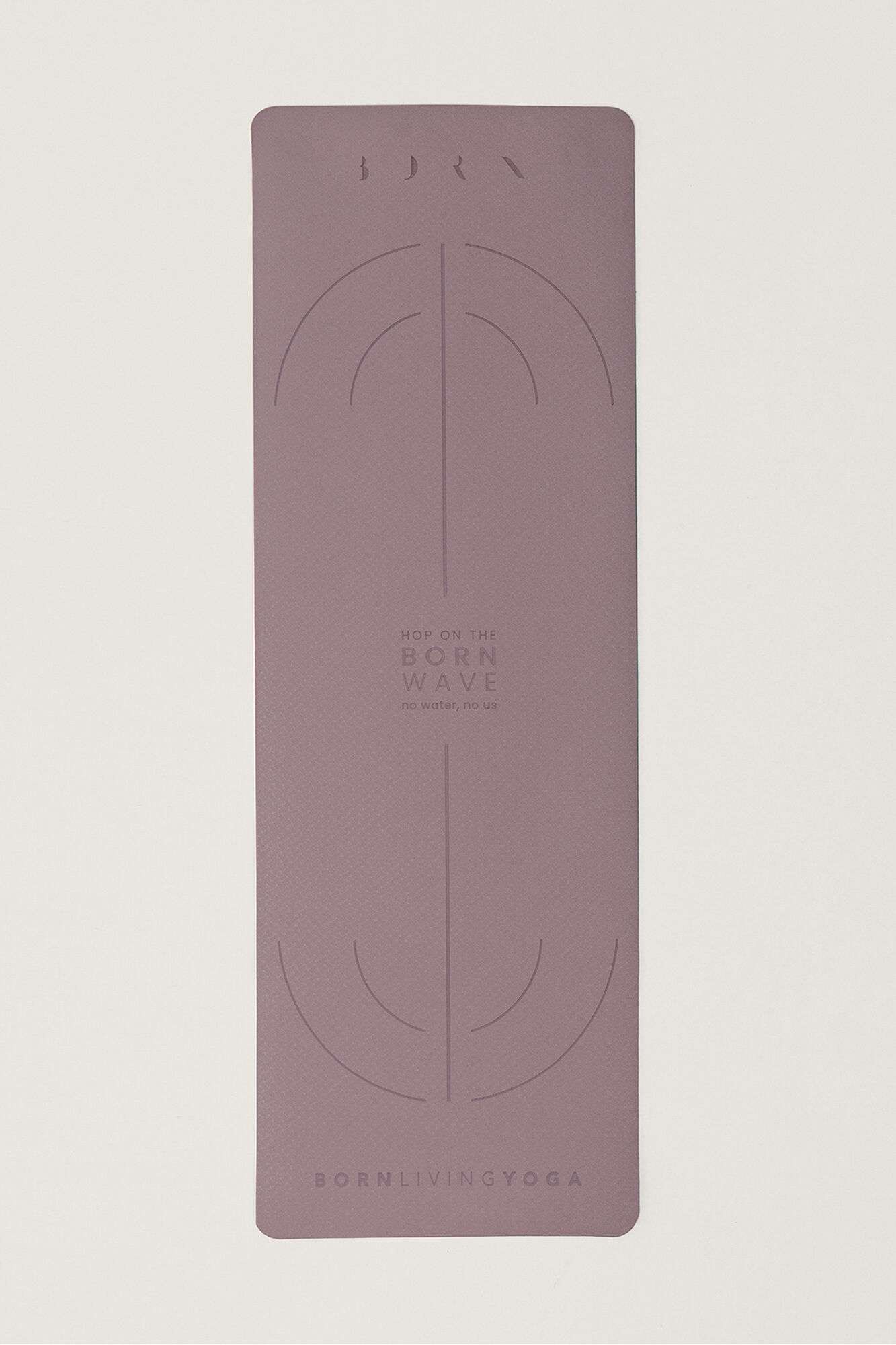 Born Living Yoga Matte Wave 6mm Tuscany