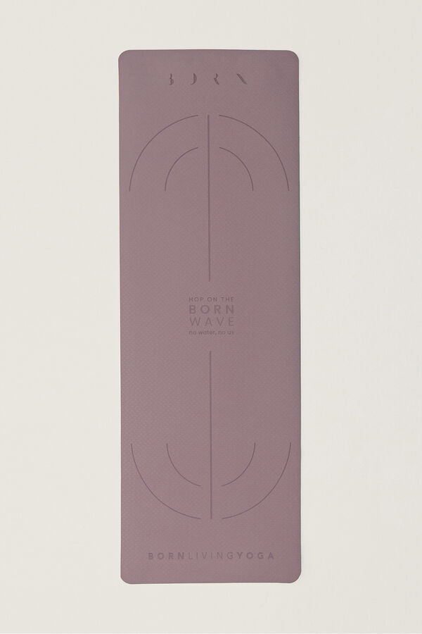 Born Living Yoga Esterilla Wave 6mm rosa  rosa
