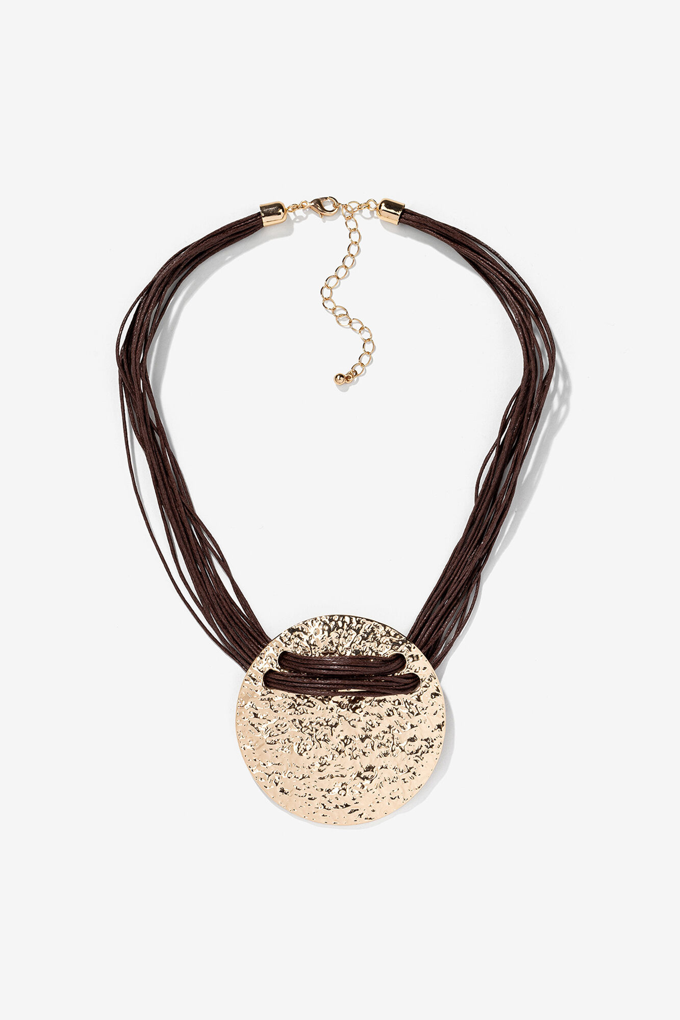 Vilanova Colar Maxi com Pendente Texturizado