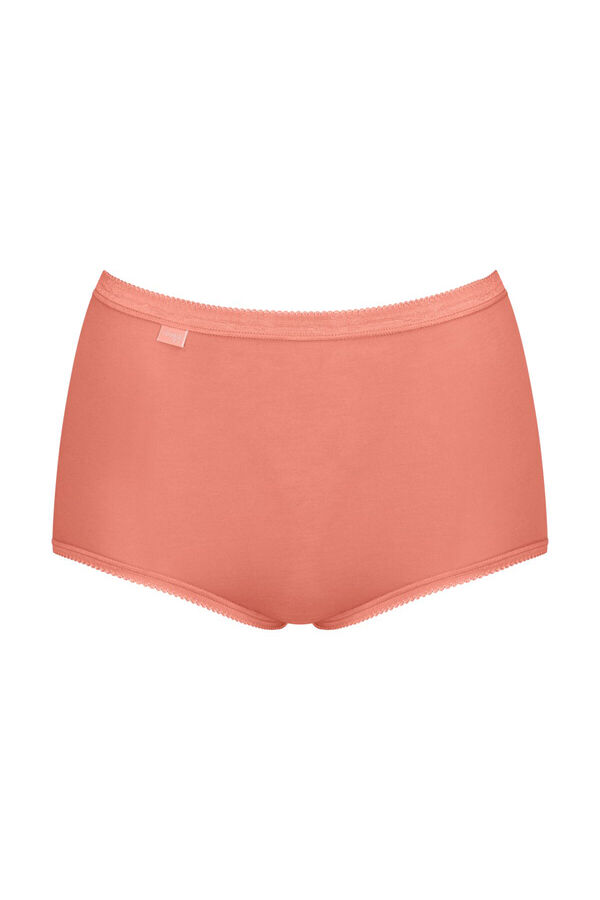 Sloggi Pack 3 bragas altas sin costuras rojo