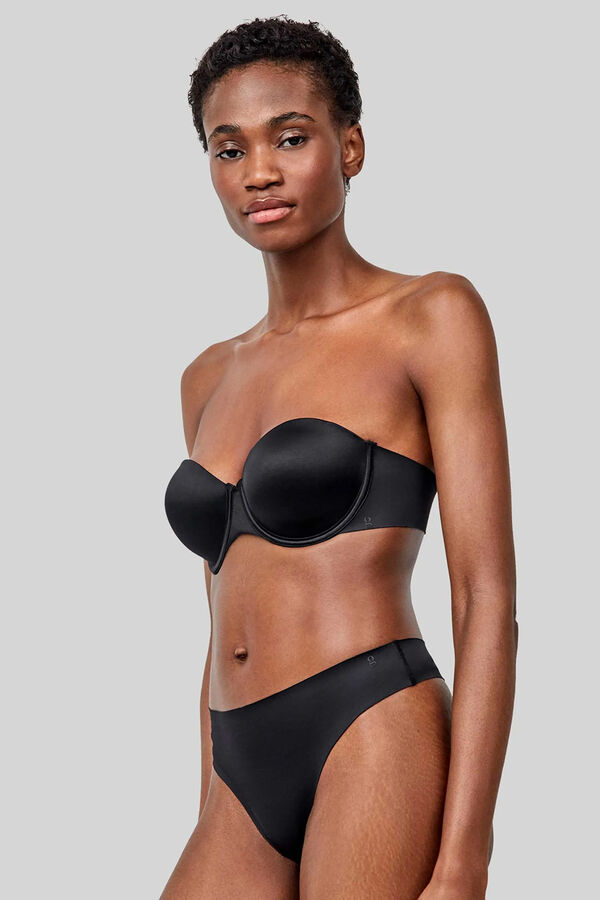 Gisela Sujetador bandeau negro