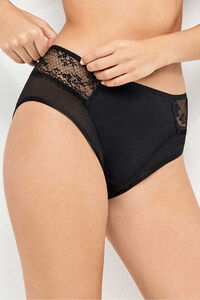 Gisela Spitzen-Brazilian Slip mit B&auml;ndern und Ringen