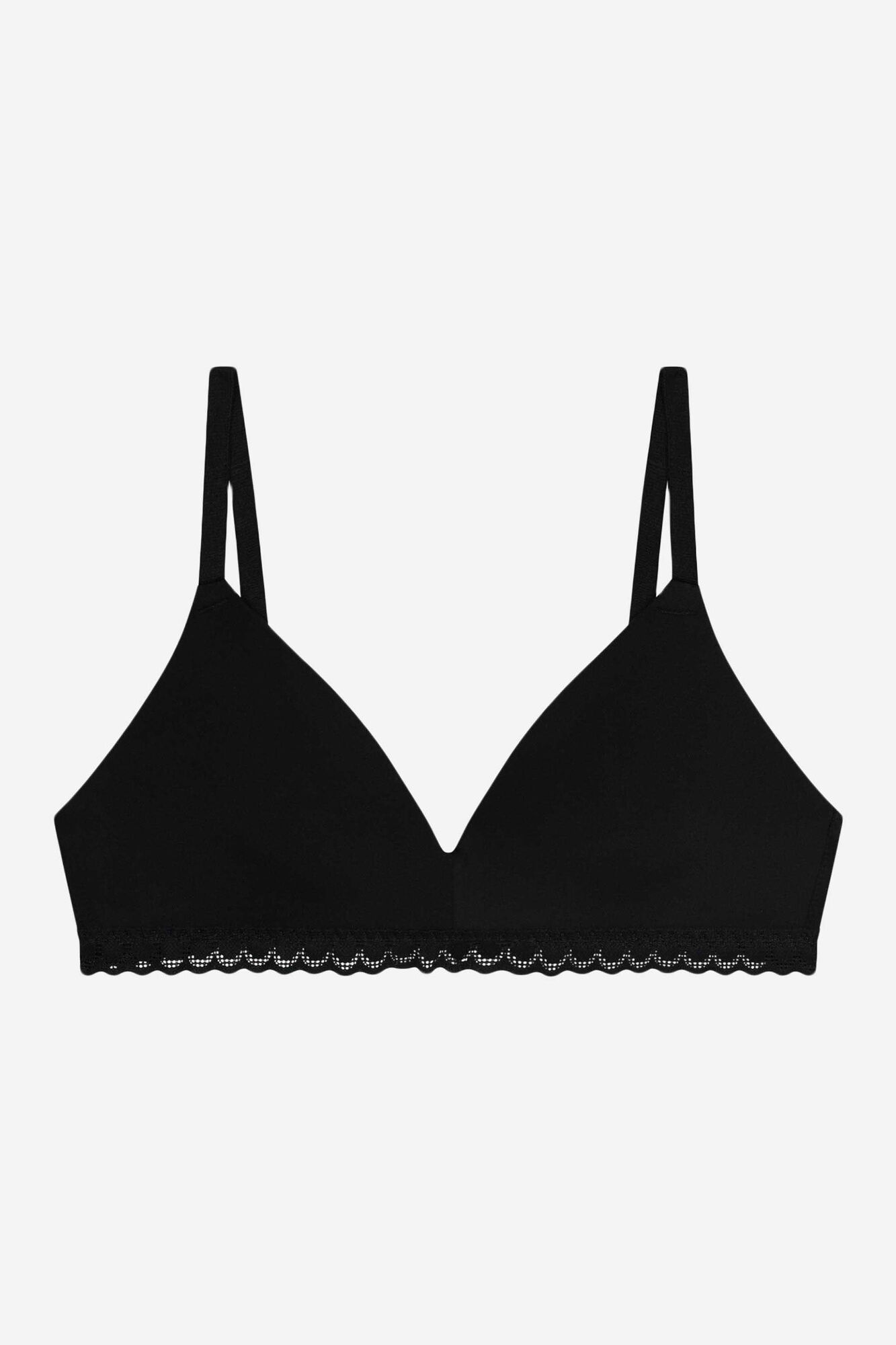 Dim Soutien-gorge fille sans armatures en microfibre et dentelle