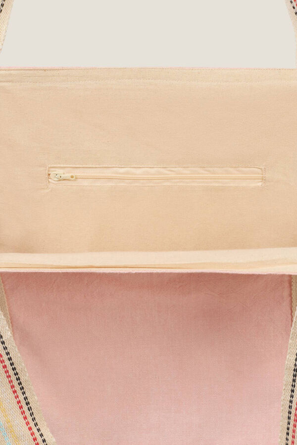 Womensecret Large cotton bag rózsaszín